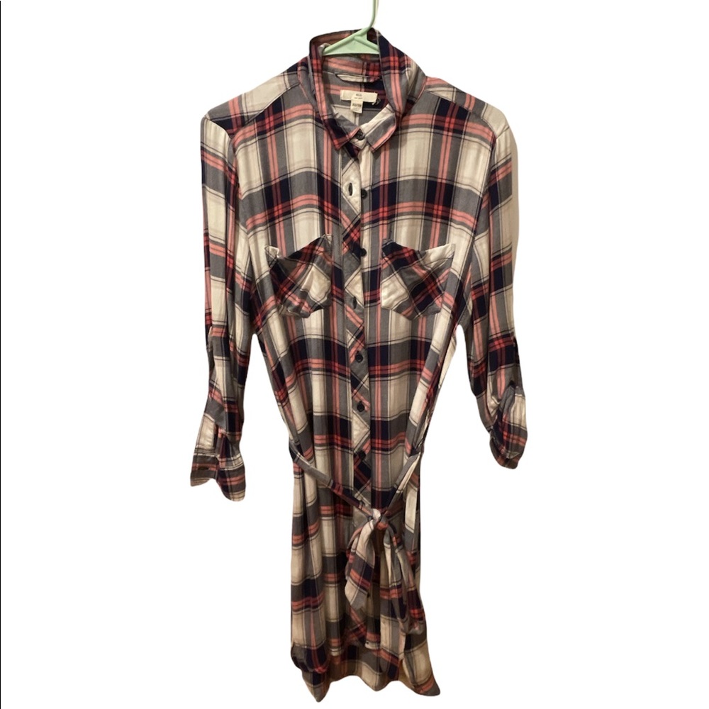 FLANNEL TUNIC | XS | EUC